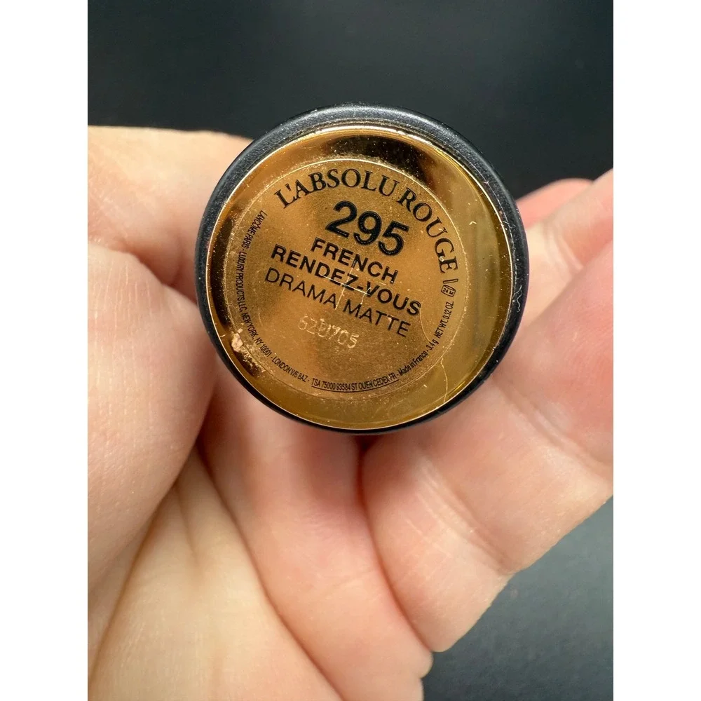 Lancome L‎ Absolu Rouge 295 French Rendezvous Drama Matte Lipstick